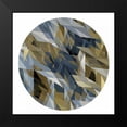 thumbnail image 2 of Tatum, Jan 20x20 Black Modern Framed Museum Art Print Titled - Facets in the Round II, 2 of 5