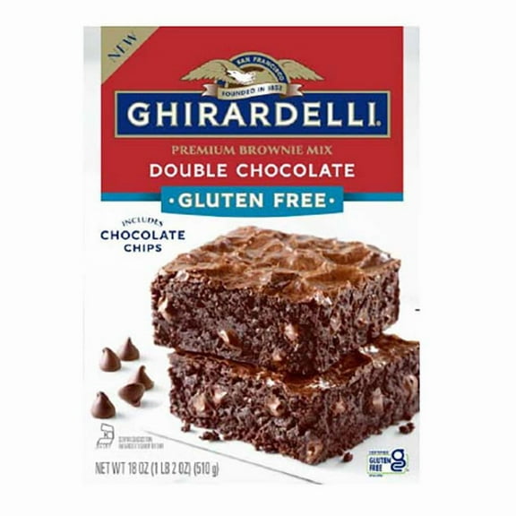 Ghirardelli Gluten Free Double Chocolate Brownie Mix - 18 oz