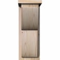 thumbnail image 2 of 7 1/2"W x 12"D x 20"H Crestline Smooth Corbel w/Backplate, Douglas Fir, 2 of 9