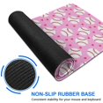thumbnail image 6 of Long Mouse Pads for Desk,Pink Baseballs Pattern Desk Mats on Top Of Desks, Desk Mouse Pad Extra Large with 3mm Non-Slip Base and Stitched Edge for Gaming,Office,Work,Home 35.4"x15.7", 6 of 6