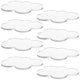 thumbnail image 2 of Posavasos acrílicos de 8 piezas, posavasos de escritorio transparentes con forma de nube, lindos posavasos irregulares para tazas de café, platos decorativos estéticos, almohadillas aislantes para taz, 2 of 6