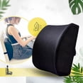 thumbnail image 1 of Memory Cotton Back Cushion Lumbar Support Office/Car Seat Comfort Backrest, 1 of 7