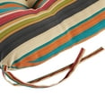 thumbnail image 3 of Greendale Home Fashions Sunset Stripe 42 x 21 in. Outdoor Reversible Tufted Chair Cushion, 3 of 9