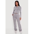 thumbnail image 2 of Women's Scuba Zip Front Cropped Hoodie, 2 of 4