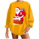 thumbnail image 1 of Sudaderas de Cuello Redondo de Navidad Para Mujer Otoño Invierno Impreso Jersey Manga Larga Blusa Sólida Tops Odeerbi ODB209427, 1 of 5