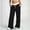 Black, variant on Women's Casual Mid Waist Cargo Jeans Stretch Wide Leg Denim Pants With Pockets Women Pants Casual Workout Animal Print Pants for Women Wide Leg Cover up Pants Women Casual Pants for Winter Petite A