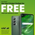 Cricket Wireless Outlast, 64GB, 4GB RAM, Cosmic Green - Prepaid ...