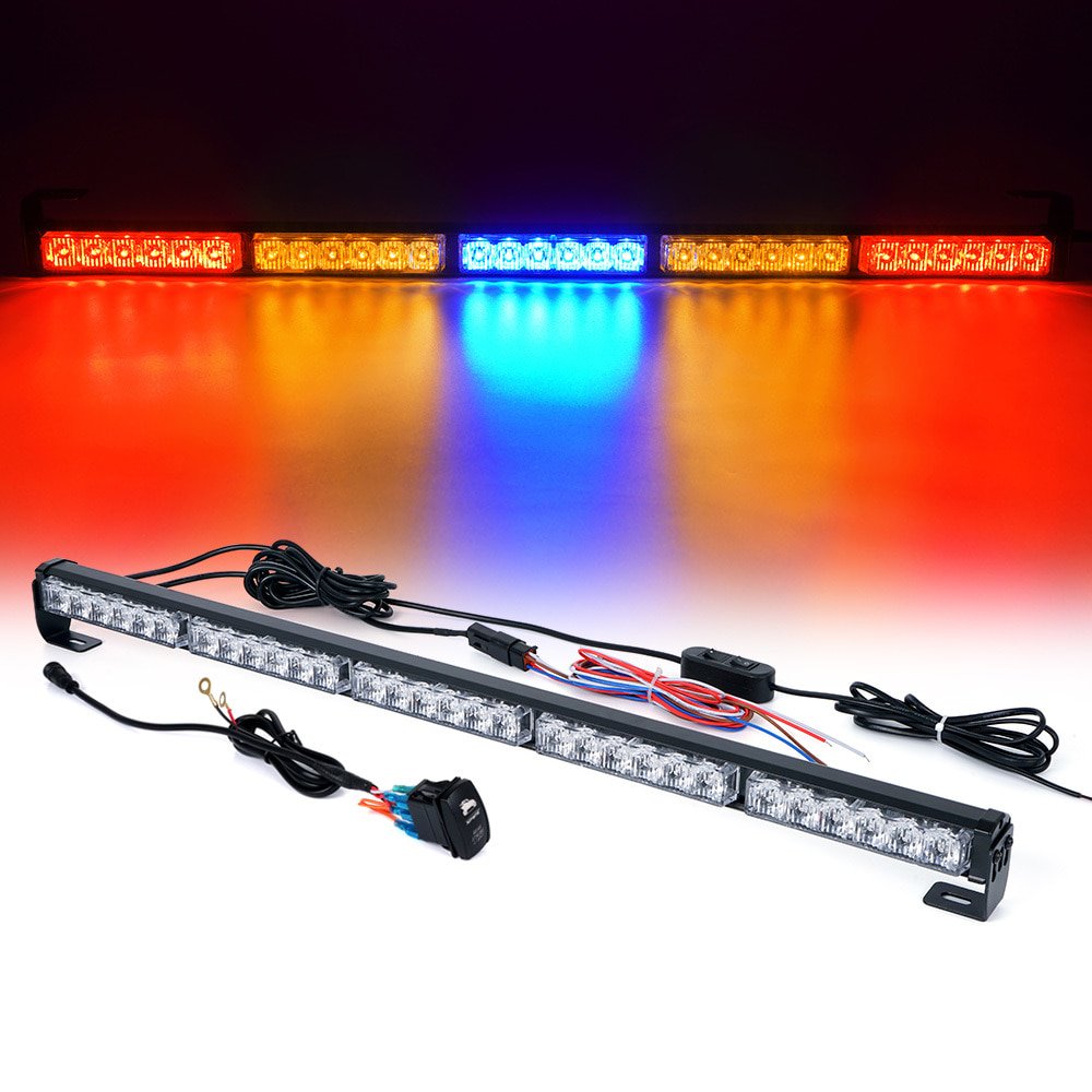Xprite RZ Series 30" Offroad Rear Chase LED Strobe Light bar with Brake