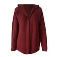 thumbnail image 2 of Vedolay Tops for Women Casual Womens Cloth for Work Casual Open Front Long Sleeve Work Office Jackets,Red L, 2 of 3
