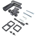 thumbnail image 5 of Mustrod Fits 2.5" Receiver Adjustable Trailer Tow Hitch 6" Drop/Rise 2" & 2-5/16" Ball 22000 LBS with Anti-Theft Pin, 5 of 13