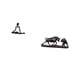 thumbnail image 5 of Figura de escritorio,Escultura abstracta de pensador para decoración de oficina y hogar.,Estatua de escritorio,Figura decorativa de pelea de toros y osos,Colecciones de esculturas de, 5 of 8