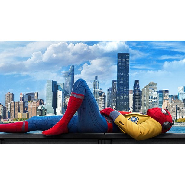 spiderman homecoming edible icing image cake topper 12 sheet walmart