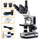 thumbnail image 2 of Microscopio compuesto trinocular SWIFT SW350T Aumento 40X-2500X Cabezal Siedentopf Etapa mecánica de dos capas de grado de investigación Cámara de 1.3mp y software Compatible con Windows y Mac, 2 of 5
