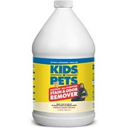 KIDS 'N' PETS - Instant All-Purpose Stain & Odor Remover 128 fl oz (Packaging May Vary) - Permanently Eliminates Tough Stains & Odors Even Urine Odors - No Harsh Chemicals, Non-Toxic & Child Safe