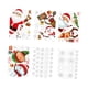 thumbnail image 2 of 6 hojas de pegatinas navideñas para ventanas, decoración navideña, copos de nieve, adhesivos estáticos, decoraciones navideñas para fiestas en, 2 of 9