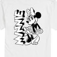 thumbnail image 3 of Mickey & Friends - Minnie Black and White Animation - Men's Short Sleeve Graphic T-Shirt, 3 of 5