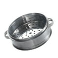 thumbnail image 2 of Stainless Steel Steamer Steamed Buns Durable Steamer Box Portable Steamer for Home Kitchen (16cm With Ear), 2 of 8