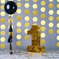 thumbnail image 5 of 10PCS Glitter Paper Circle Dots Circle Garlands Coin Garland Hanging Banners Dot Streamer Backdrop Background Decor for Birthday Baby Shower Wedding Party, 5 of 7