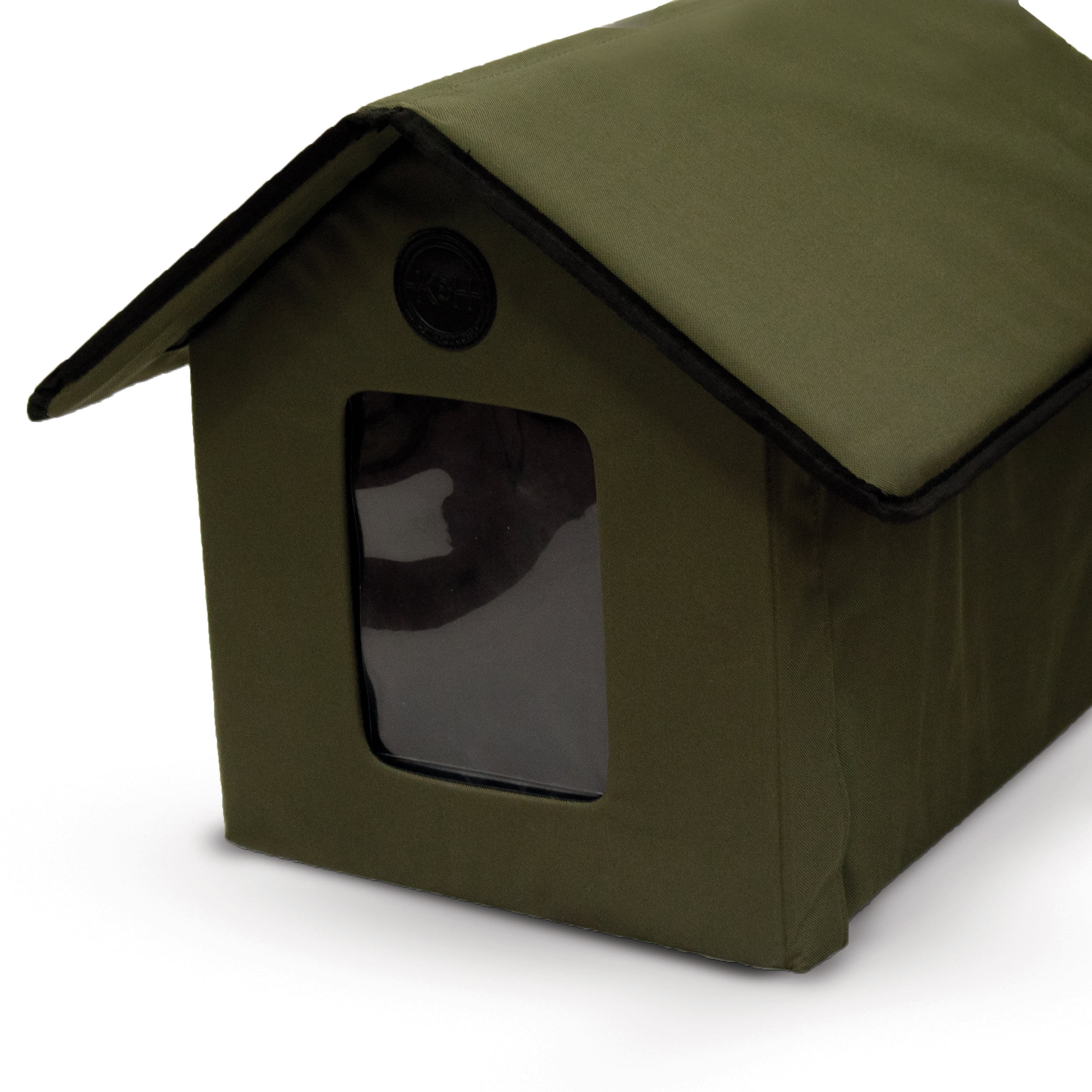 heated cat house walmart
