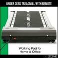 Gozone Under Desk Exercise Treadmill with Remote, Walking Pad for Home and Office, Adjustable