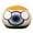 B, variant on Countryballs Plushies Country Ball Plushies Polandball National Plush Pillow Mini Pendant Stuffed Toys Cute Keychain Anime Plushies for Kids (4inï¼