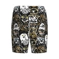 thumbnail image 7 of Daiia Ink Graffiti Owl Mens Woven Stretch Pajama Short,Short Pajama Pants-3X-Large, 7 of 7