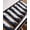Blue, variant on Pink Marble Stair Treads for Wooden Steps Indoor Runner Rug Carpet, Nature Marble Crack Yellow Lines Art 4 Pieces Peel and Stick Staircase Step Treads Covers Washable Throw Door Mats, 30"x8"