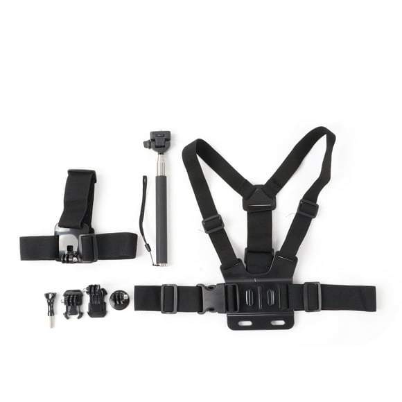 Head Strap Mount Chest Beltfor Go Pro,Outdoor Sports Monopod Stick Adjustable Chest Harness Strapfor Go Pro Head Chest Harness Beltfor Go Pro Future-Proof Design