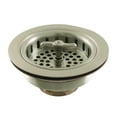 thumbnail image 3 of Kingston Brass  Tacoma Spin and Seal Sink Basket Strainer Polished Nickel Polished, 3 of 5