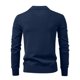 thumbnail image 5 of Ceisia Men's Winter Casual Solid Color Button-Up Turndown Collar/Lapel Long Sleeve Shirt - Comfortable Daily Outdoor Gift Wear, 5 of 9