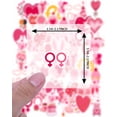 thumbnail image 5 of 35pcs-50pcs Romantic Stickers Stationery Stickers Love Stickers Valentine Stickers Cute Stickers for Notebooks Phones Laptops, 5 of 8