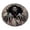A, variant on Halloween Theme 3D Visual Optical Floor Mat, BurstâOut Cracked Stone Design Non- Washable Illusion Round Rugs,for Home,Party,Trick or Treat Entry Decor