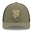 thumbnail image 2 of Men's New Era  Olive San Francisco Giants 2026 Armed Forces Day 39THIRTY M-Crown Flex Hat, 2 of 5