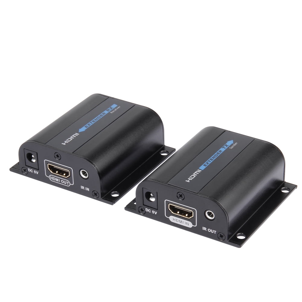 HDMI Extender Over Cat5e Cat6 Cat7 Cable Adapter Signal