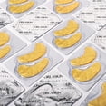 thumbnail image 2 of Under Eye Patches for Puffy Eyes and Dark Circles,24k Gold Eye Masks,Eye Gel Pads with Collagen & Hyaluronic Acid & Rose for Soothe Puffiness,Eye Bags and Wrinkles(Gold 30 Pairs), 2 of 5