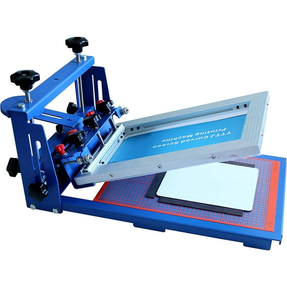 TECHTONGDA Precision Micro-registration Screen Printer 1 Color Micro-Adjust Screen Printer