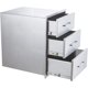 thumbnail image 1 of Cajones para Cocina Exterior, Gabinete de Acero Inoxidable para BBQ, Cajón Empotrado de 18x24 Pulgadas para Islas de Cocina al Aire Libre, 1 of 5