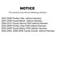 thumbnail image 2 of Mpulse Rear ABS Wheel Speed Sensor SEN-2ABS0464 for Car Toyota Corolla Matrix Sienna Pontiac Vibe Without Harness, 2 of 2