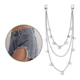 thumbnail image 1 of Street Cinturón en apariencia de Mariposa, Cadena de cinturo para Hombres, Mujeres, Pantalones, Cadena, Joyería de Múltiples Capas, 1 of 7