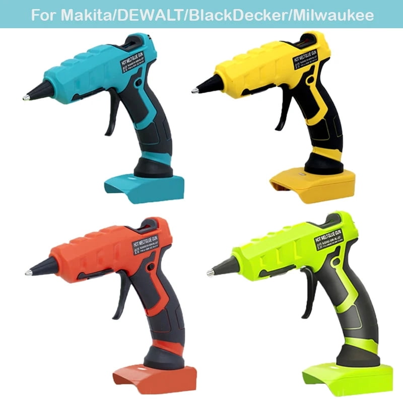 Fast preheating hot glue gun repair tool for De*walt 20V Li-ion Battery for hand work DIY