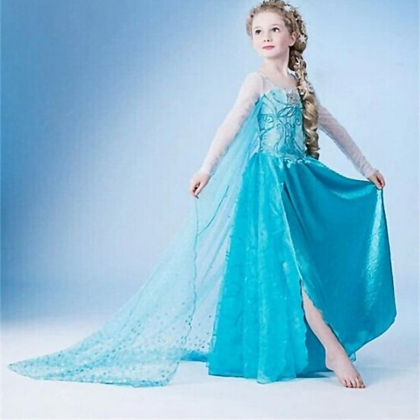 Robe Princesse des neiges 5-7 ans - Made in Bébé