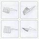 thumbnail image 4 of 2 palas de arena de metal, pala de arena para gatos, pala de tamiz, pala de arena para gatos de tamizado rápido, pala de caca de gato duradera, palas de metal para cajas de arena para gatos, 4 of 5