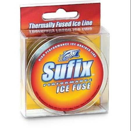 Sufix Performance Ice Fuse Fishing Line, 50yds, Smoke Blue