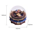 thumbnail image 4 of 3D Wooden Puzzles MU The Planisphere Rotating World Globe, 4 of 8
