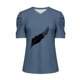 thumbnail image 4 of Blusas de Manga Corta para las Mujeres, Blusa de Camiseta Suelta Casual Hecha de Tela Cómoda para Todo el Uso Diario de Temporada, Blusas para las Mujeres Casual, 4 of 8