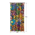 thumbnail image 5 of Pioneer Flower Floral Print Pattern Shower Curtain 36"x72" ,Bathroom Decorative Shower Curtains Set with 12 Hooks,Modern Waterproof Washable Shower Curtain, 5 of 6