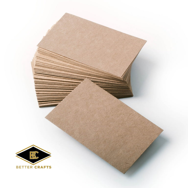 Small Chipboard Sheets - 8 1/2 X 11 - .022 - Kraft - Bundle 360 - .030  Thick | Quantity: 360 by Paper Mart