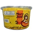 thumbnail image 2 of Mary Jane Candy | Individually Wrapped Molasses & Peanut Butter Candy | Huge 35.8 Oz (2.24 Lbs) | 130 Count Tub, 2 of 5