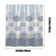 thumbnail image 3 of Cortina de ducha | Gran área 70.87x70.87in | Poliéster impermeable resistente al moho | Colgador plegable suave y fácil de limpiar | Impreso HD Multicolor | 12 ganchos incluidos, 3 of 7