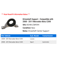 thumbnail image 2 of Driveshaft Support - Compatible with 2008 - 2011 Mercedes-Benz C300 2009 2010, 2 of 2